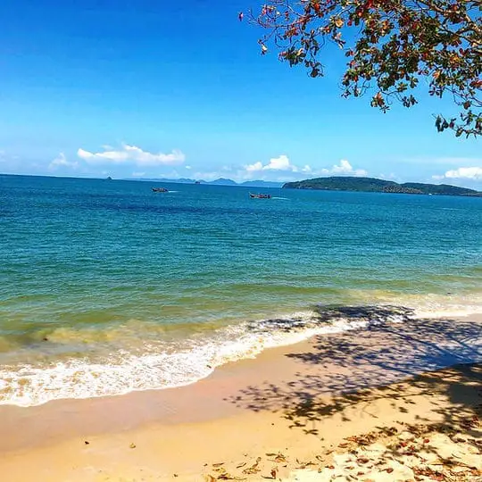 Picture of a beach on Thailand