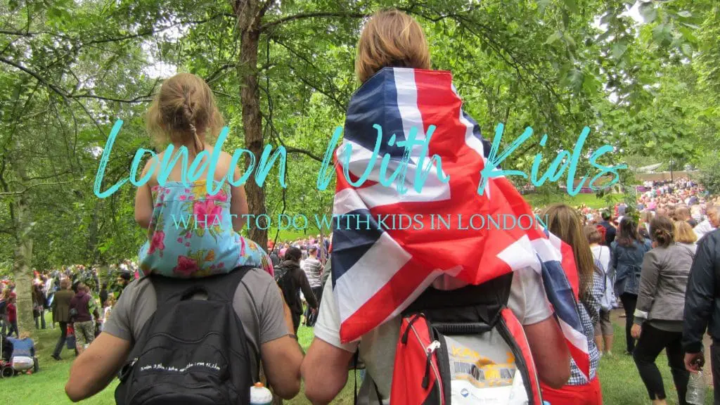 Traveling with kids in london