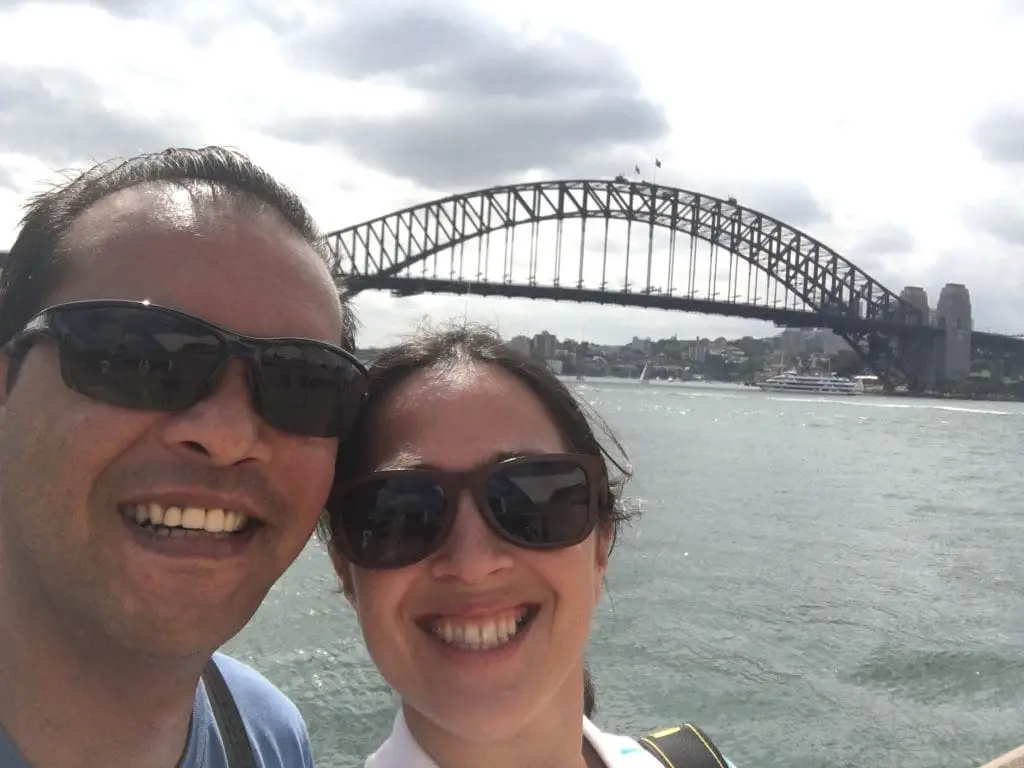 Rich and Angela in Sydney